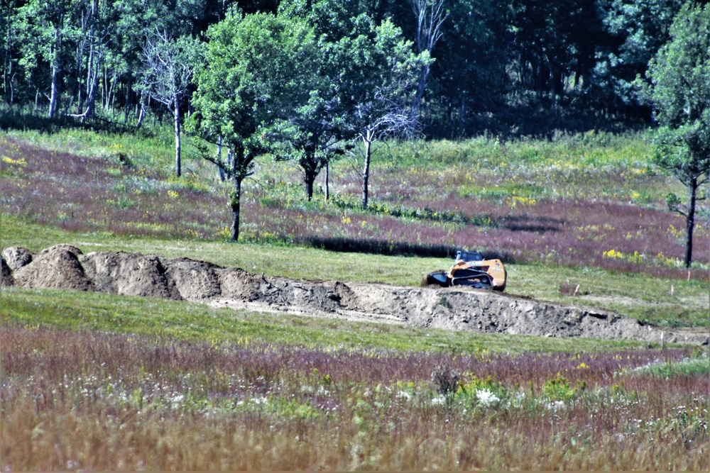 New range training area being built near Range 4 at Fort McCoy