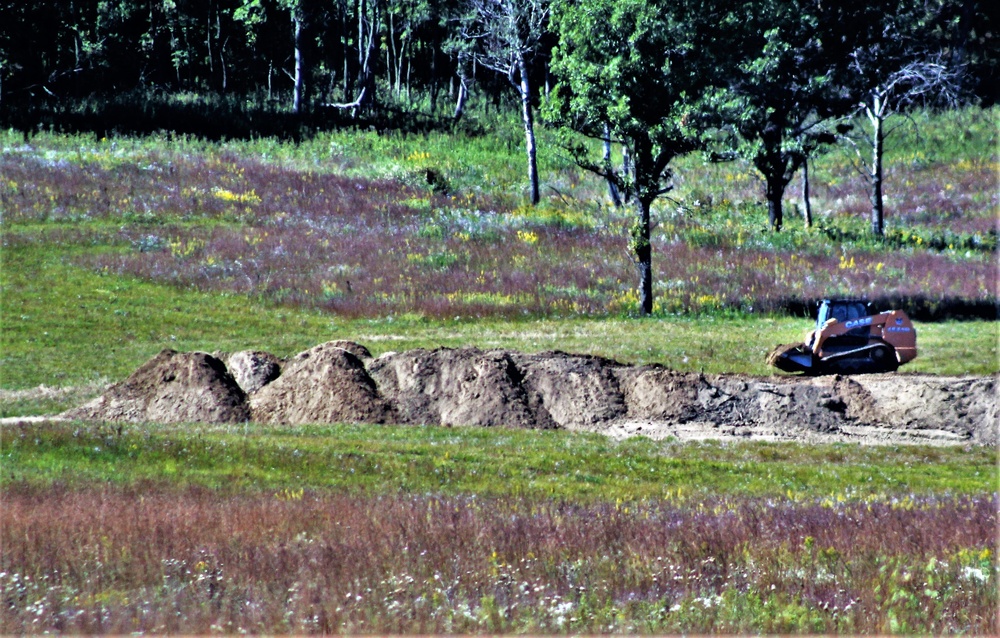 New range training area being built near Range 4 at Fort McCoy