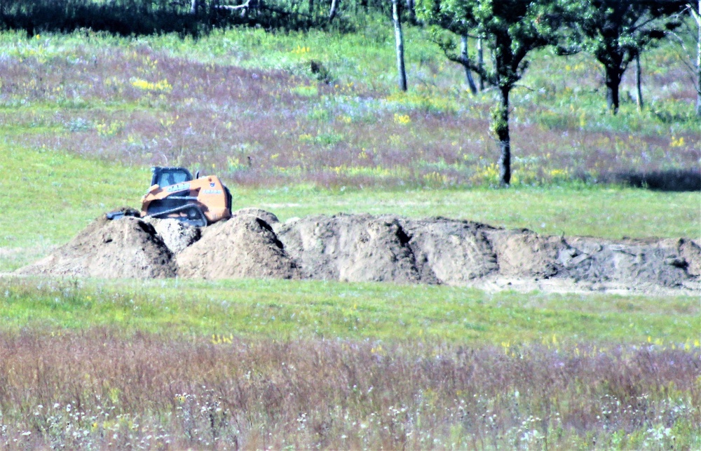 New range training area being built near Range 4 at Fort McCoy