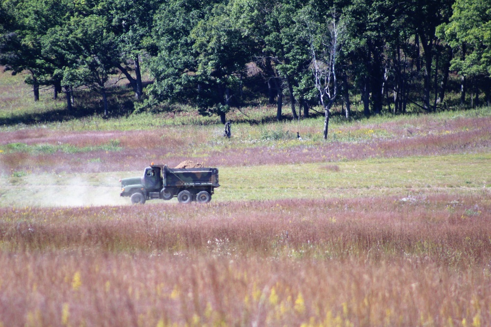 New range training area being built near Range 4 at Fort McCoy