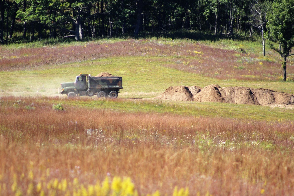 New range training area being built near Range 4 at Fort McCoy