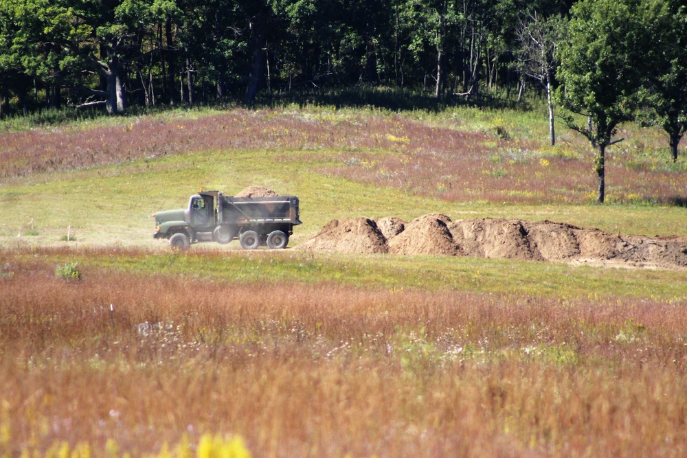 New range training area being built near Range 4 at Fort McCoy