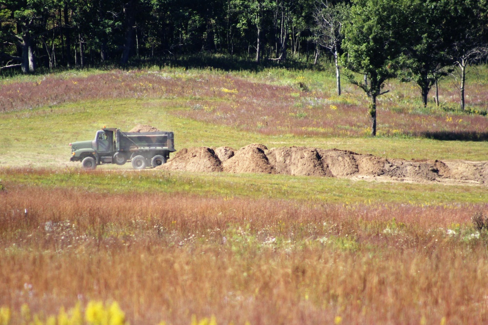 New range training area being built near Range 4 at Fort McCoy