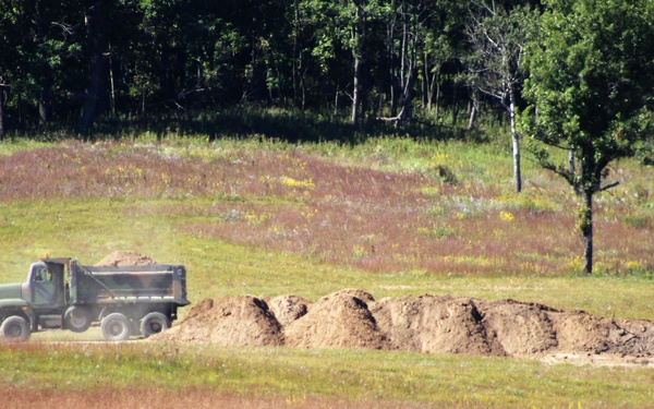 New range training area being built near Range 4 at Fort McCoy