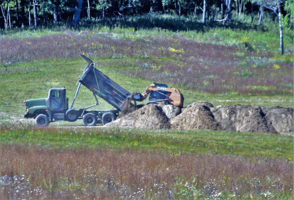 New range training area being built near Range 4 at Fort McCoy