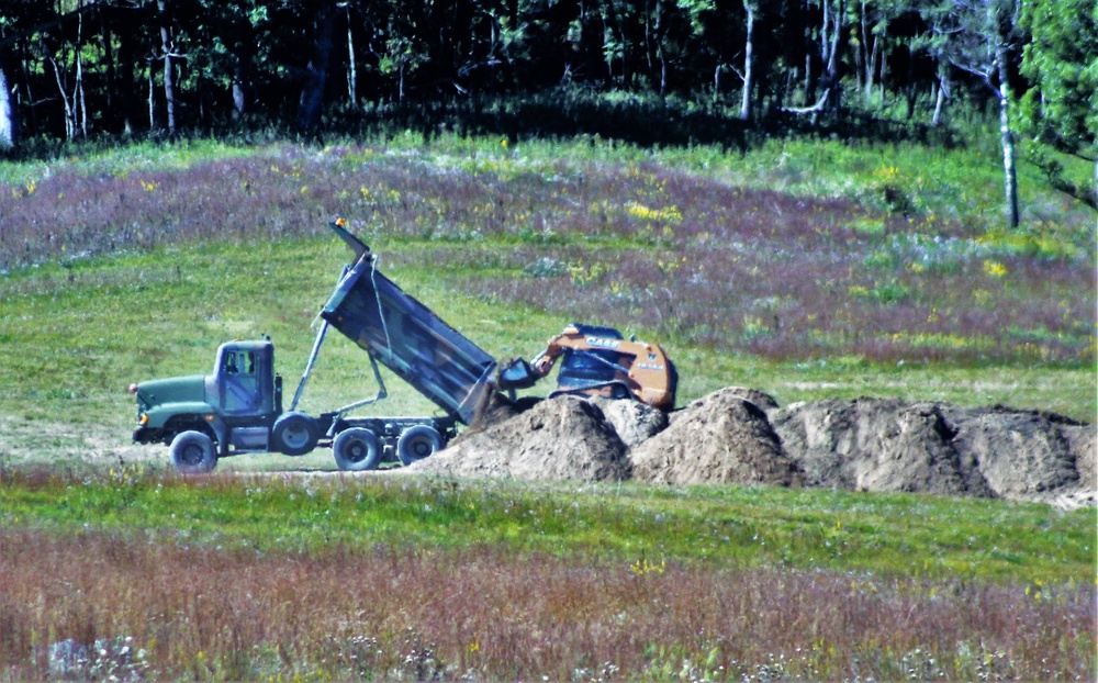 New range training area being built near Range 4 at Fort McCoy