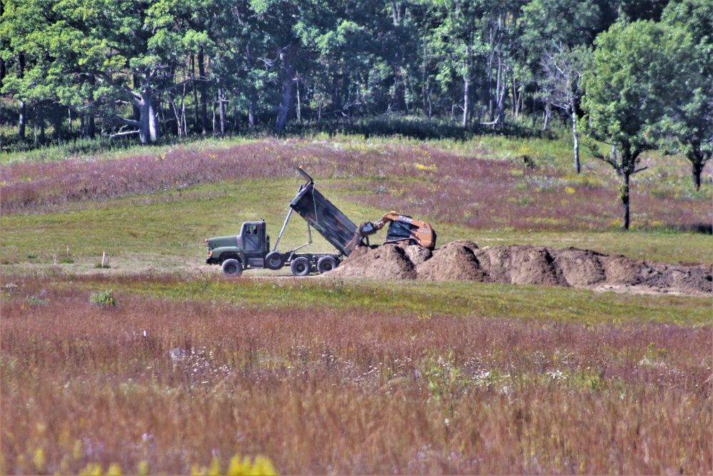 New range training area being built near Range 4 at Fort McCoy