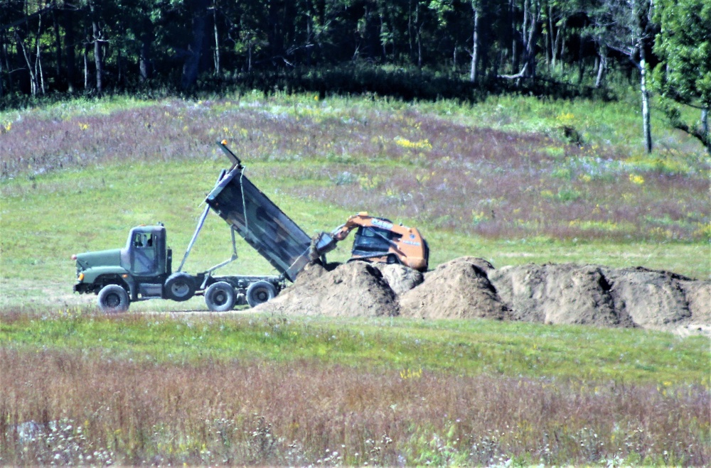 New range training area being built near Range 4 at Fort McCoy