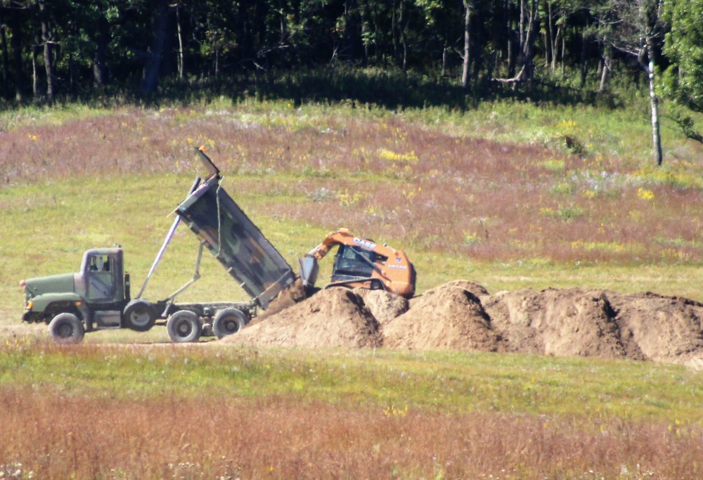 New range training area being built near Range 4 at Fort McCoy