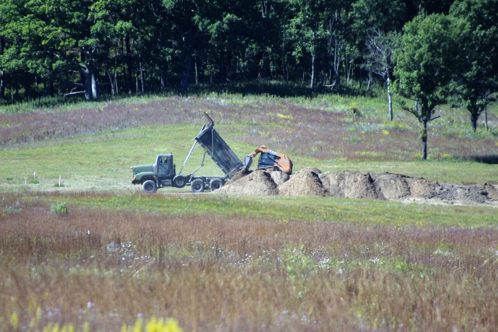 New range training area being built near Range 4 at Fort McCoy