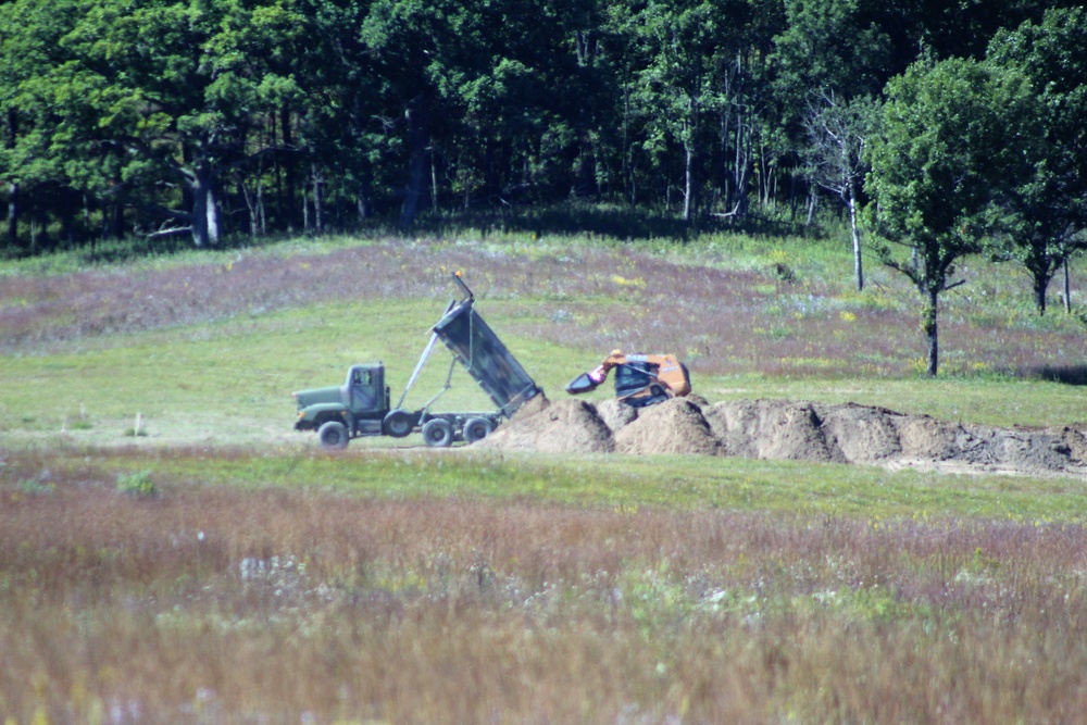 New range training area being built near Range 4 at Fort McCoy