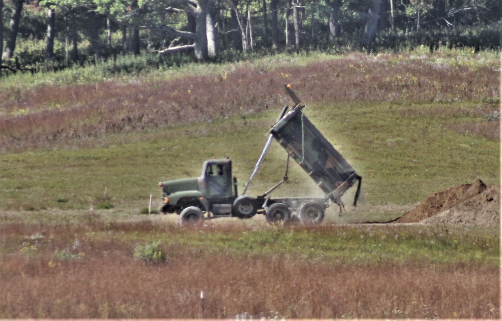 New range training area being built near Range 4 at Fort McCoy