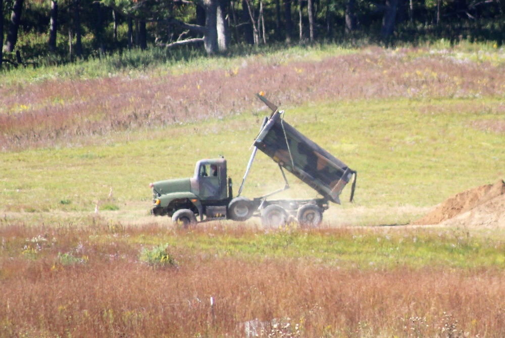 New range training area being built near Range 4 at Fort McCoy