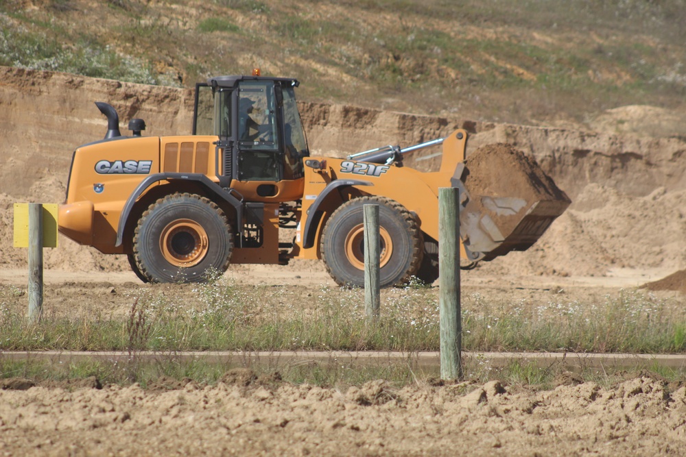 New range training area being built near Range 4 at Fort McCoy