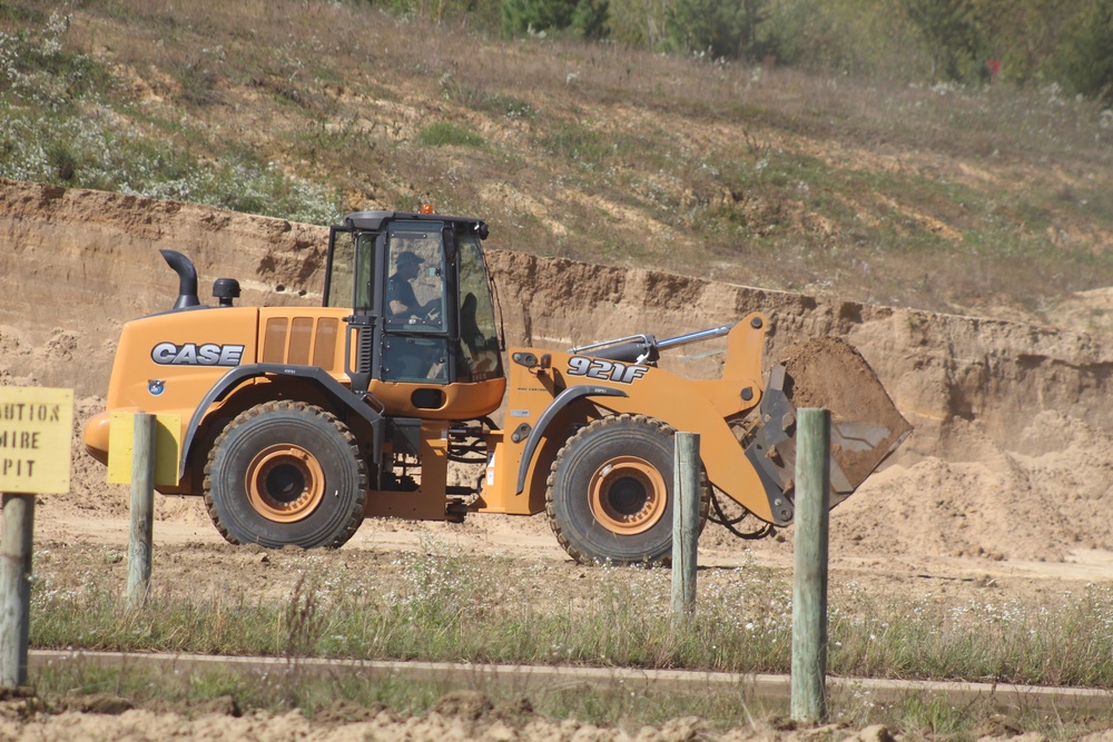 New range training area being built near Range 4 at Fort McCoy