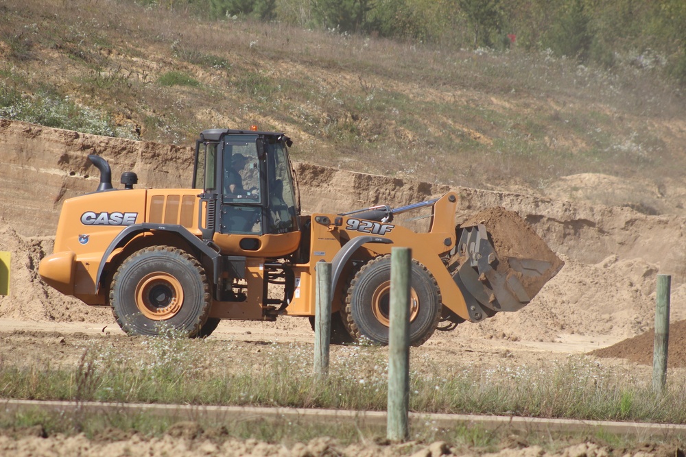 New range training area being built near Range 4 at Fort McCoy