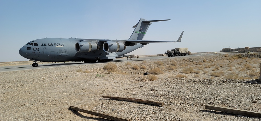CRG supports Afghanistan retrograde operations