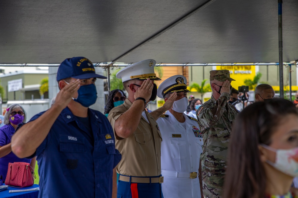 Hagåtña Gold Star Families Memorial Monument Unveiling Ceremony