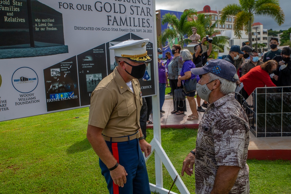 Hagåtña Gold Star Families Memorial Monument Unveiling Ceremony