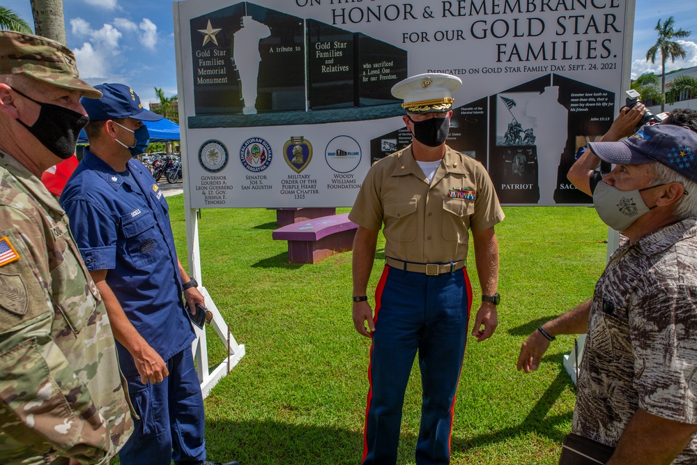 Hagåtña Gold Star Families Memorial Monument Unveiling Ceremony