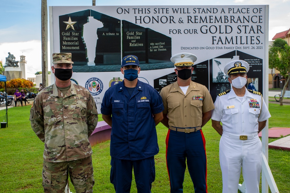 Hagåtña Gold Star Families Memorial Monument Unveiling Ceremony