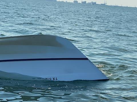Coast Guard rescues boater after vessel capsizes offshore Freeport, Texas