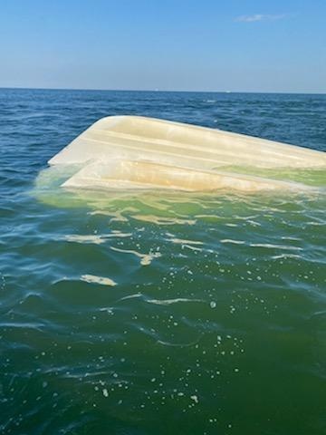 Coast Guard rescues boater after vessel capsizes offshore Freeport, Texas