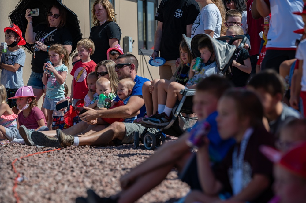 Nellis promotes the sounds of fire safety during Fire Prevention Week