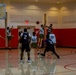 Marines play basketball at Fleet week 2021