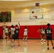 U.S. Marines and Sailors Participate in a Basketball Tournament during San Francisco Fleet