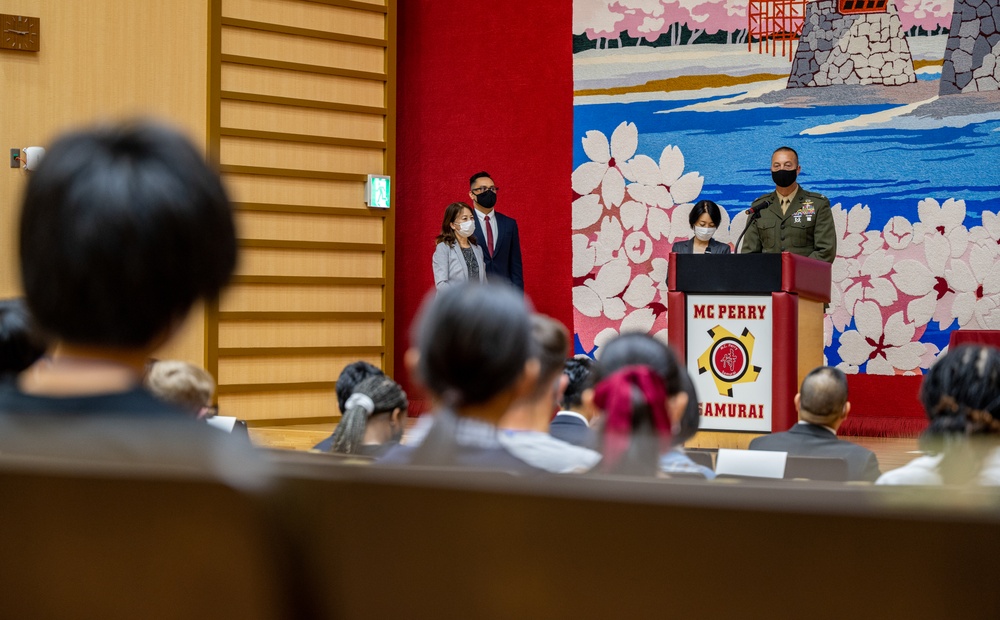 American and Japanese Students Participate in Global Friendship Camp 2021 aboard MCAS Iwakuni