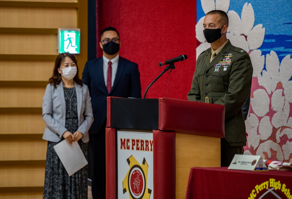 American and Japanese Students Participate in Global Friendship Camp 2021 aboard MCAS Iwakuni