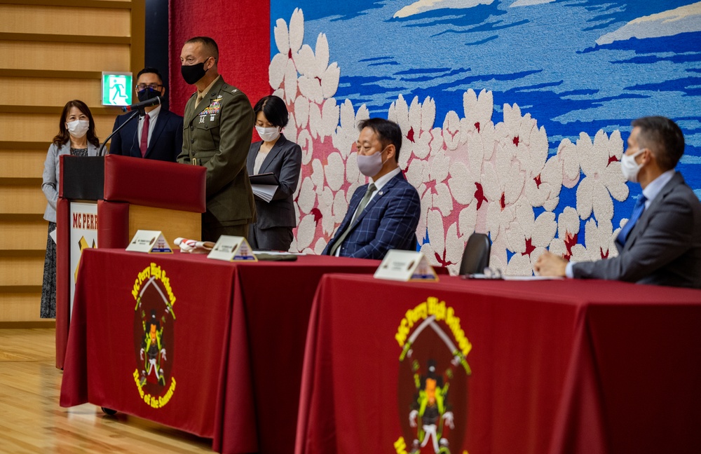 American and Japanese Students Participate in Global Friendship Camp 2021 aboard MCAS Iwakuni