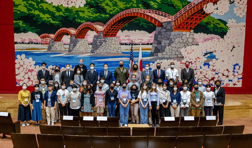 American and Japanese Students Participate in Global Friendship Camp 2021 aboard MCAS Iwakuni