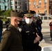 Lt Colonel  Jason T. Ford Meets with San Francisco Police During a Press Release at San Francisco Fleet Week 2021