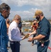 USS Billings CO Gives a Tour of Ship to Ponce Mayor