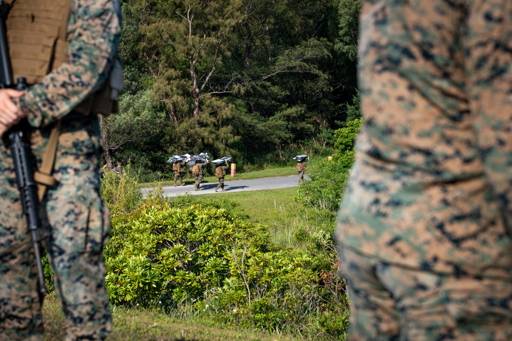 US Marines shoot the new Annual Rifle Qualification