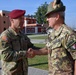 Appointment ceremony for Command Sgt. Maj. Sergio Bondielli, the command sergeant major to the U.S. Army Garrison Italy senior enlisted leader