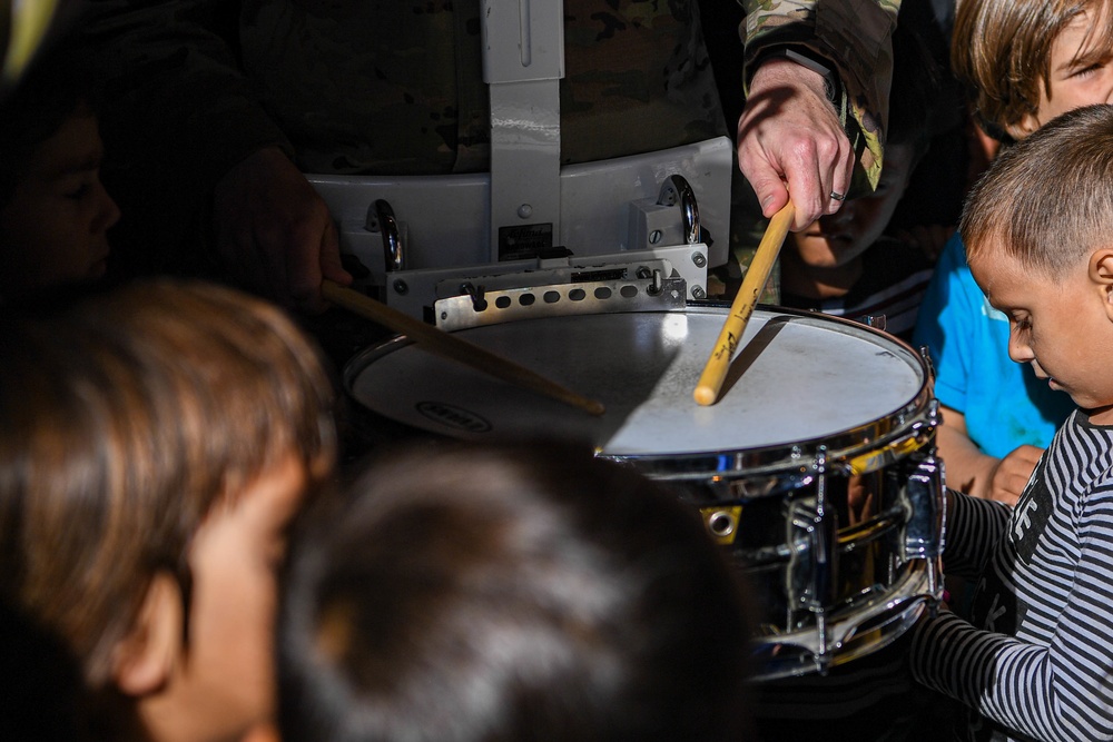 USAFE band hits high note