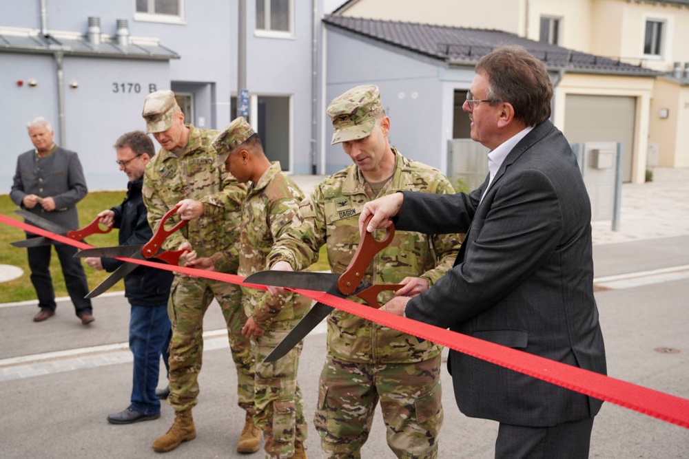 USAG Bavaria unveils 15 new homes