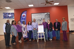 Wiesbaden Garrison leadership signs proclamation on Domestic Violence Prevention Month