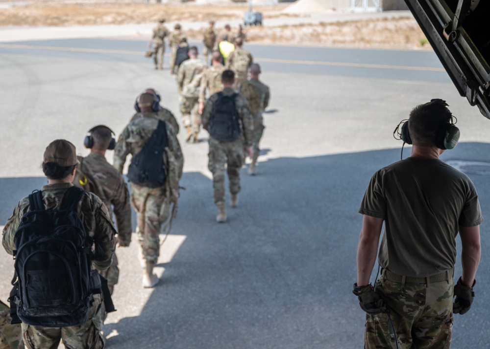 386 AEW executes Blue Marauder 21