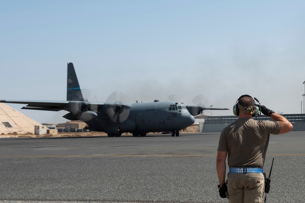 386 AEW executes Blue Marauder 21