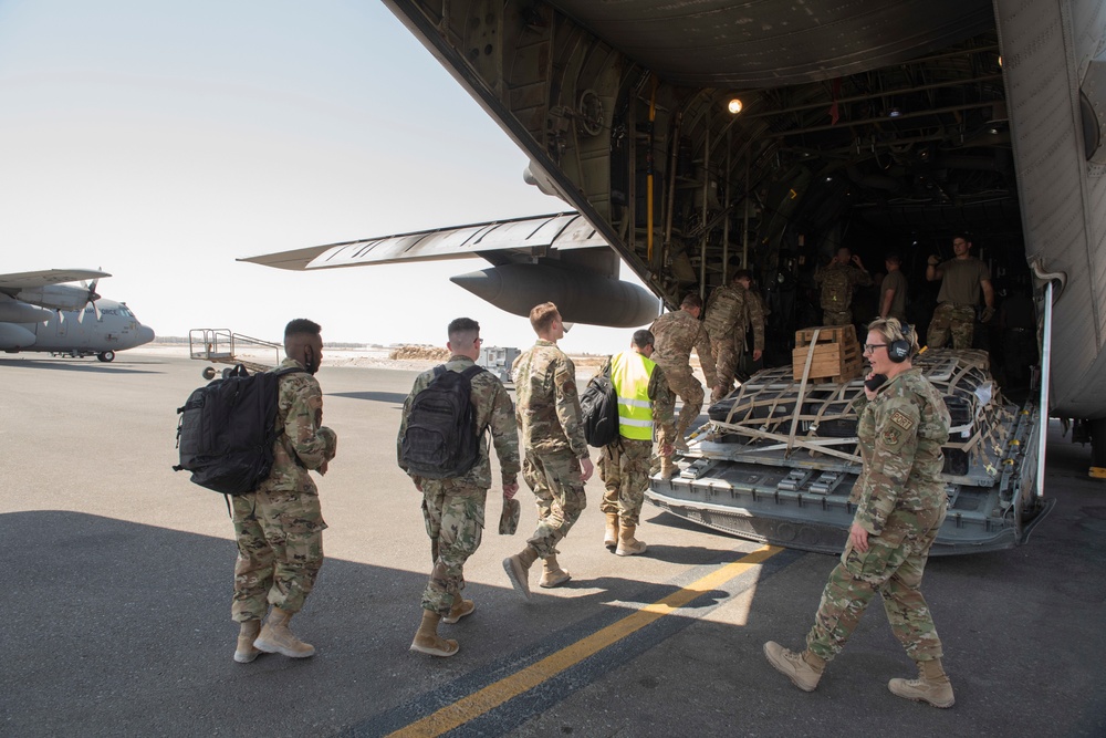 386 AEW executes Blue Marauder 21