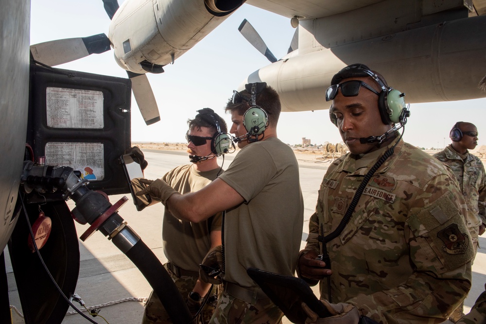 386 AEW executes Blue Marauder 21