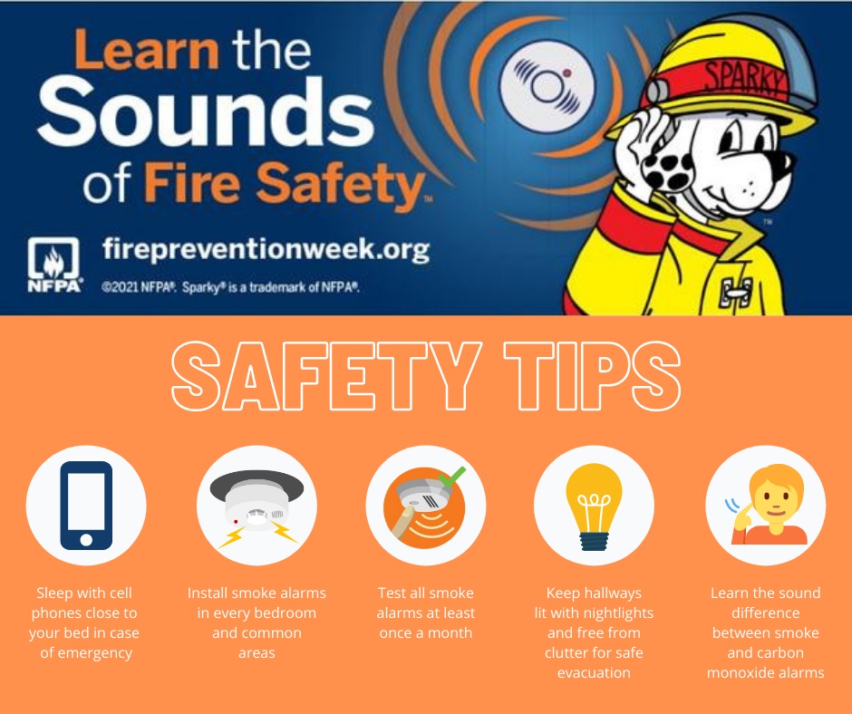 Fire Prevention Safety Infographic
