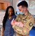 101st Soldier, ER staff help family after baby is born in parking lot