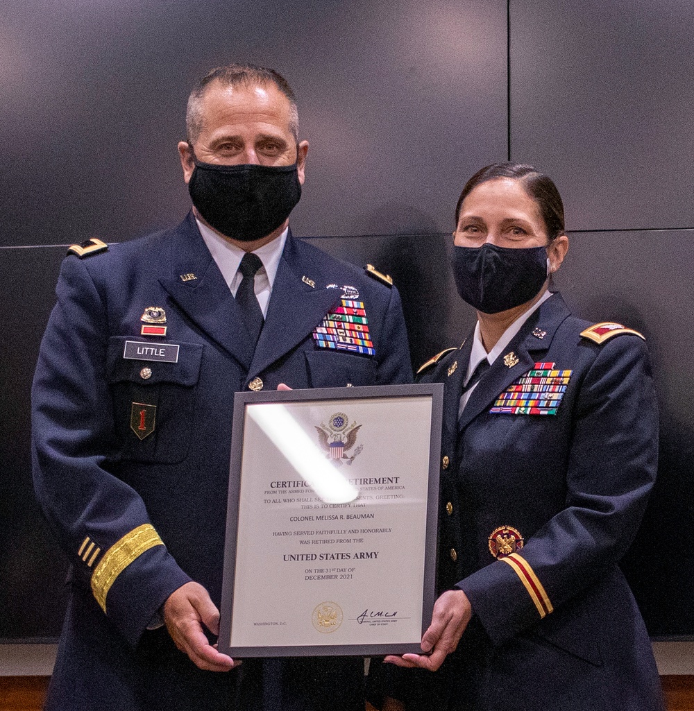 Beauman Set to Retire After Three Decade Military Career