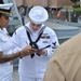 Reenlistment ceremony aboard Battleship Wisconsin