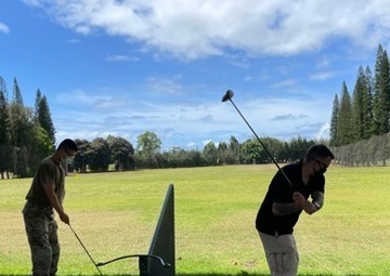 Fore! Soldier Recovery Unit Staff Learn to Golf So They Can Teach Soldiers